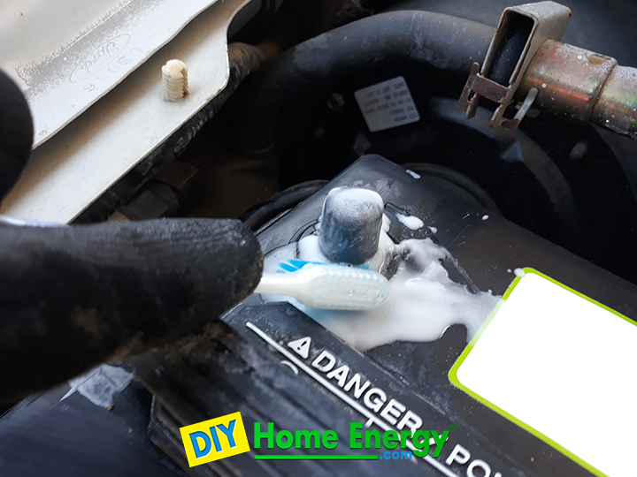 Battery Cleaning Terminals